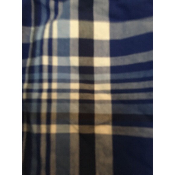 Ralph Lauren Boys Blue White Plaid Button Down Shirt Size XL - Picture 8 of 8